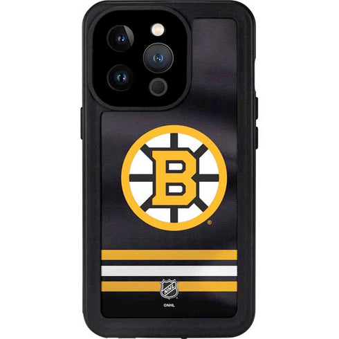 NHL Boston Bruins Home Jersey iPhone 15 Pro Waterproof Case